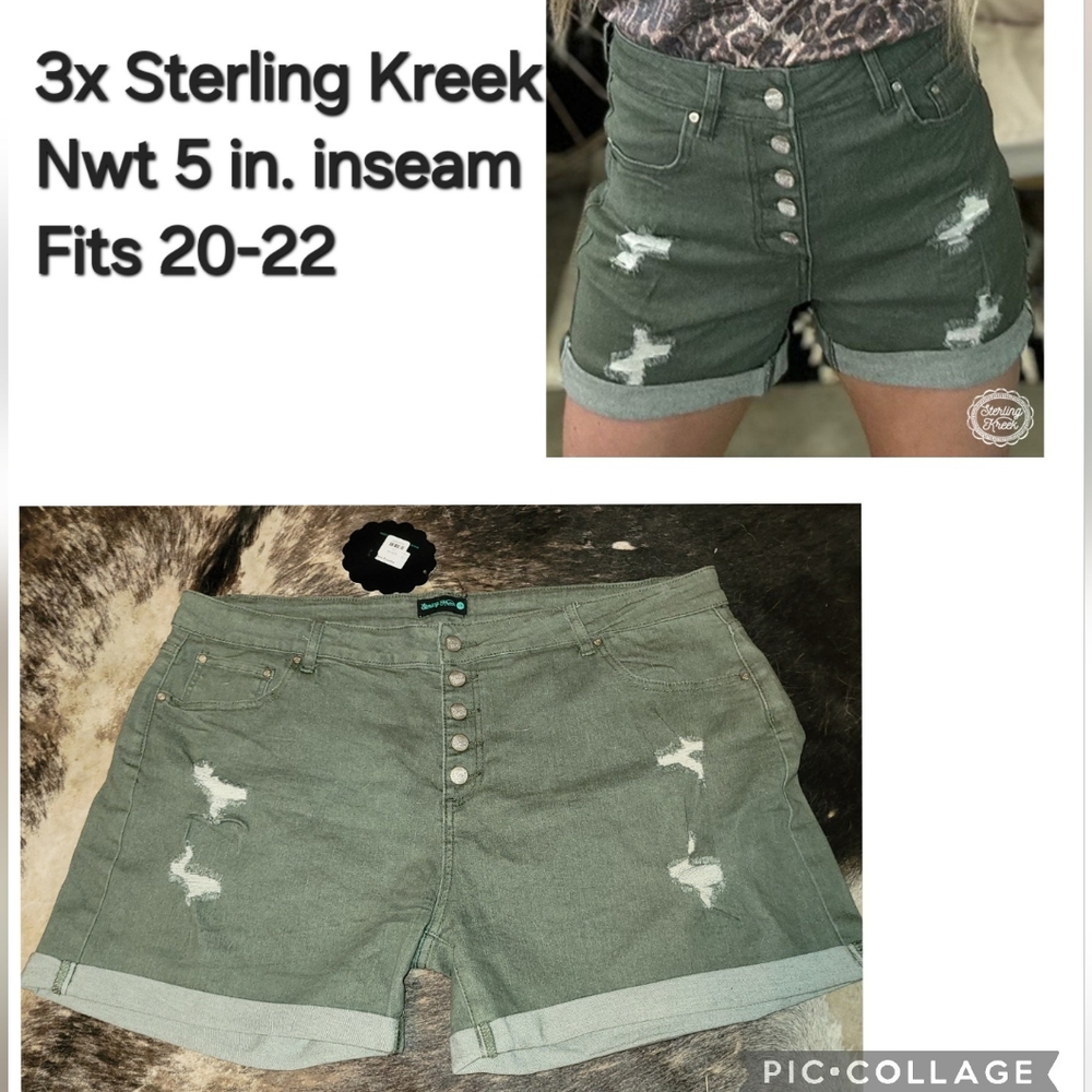3x Sterling Kreek Shorts